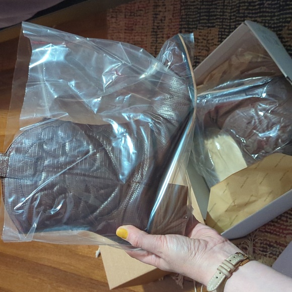 UO Fallen Cowboy Boot, brown reptile SZ 10. NEW, still in box, never worn. - Picture 5 of 5